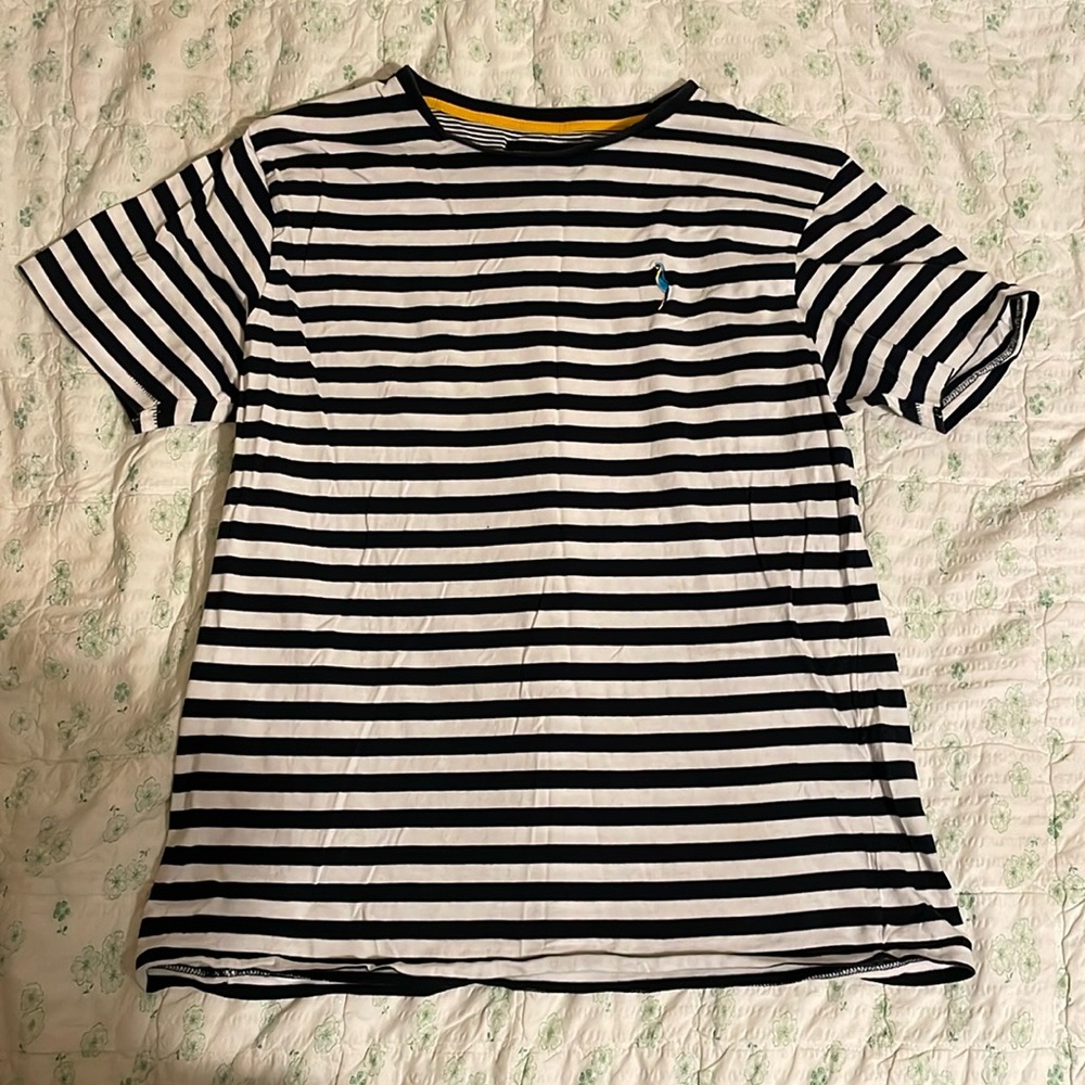Denim & Flower striped shirt